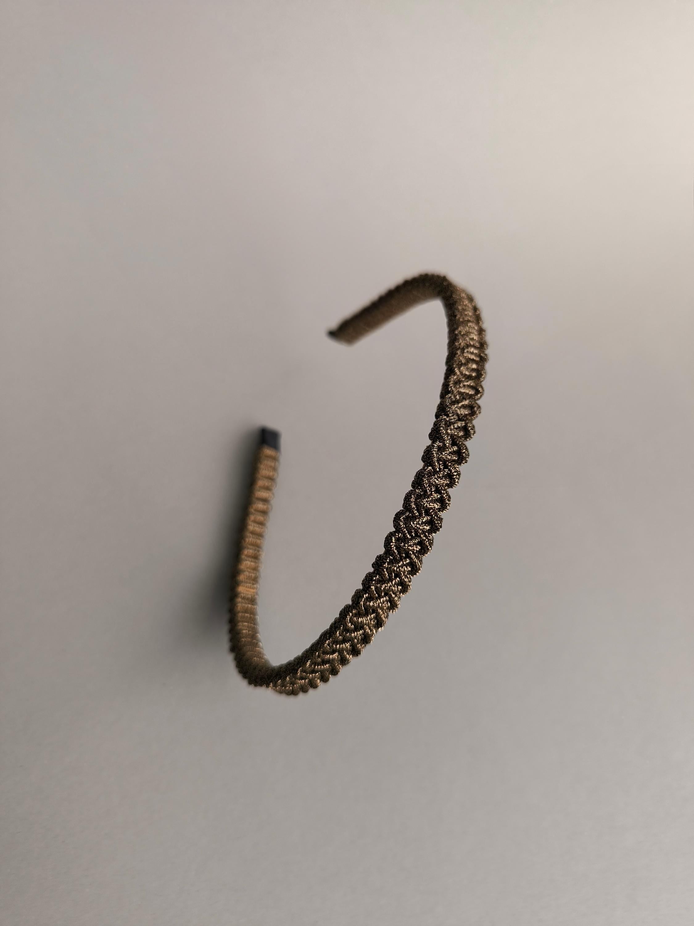 Bronze Macrame Headband