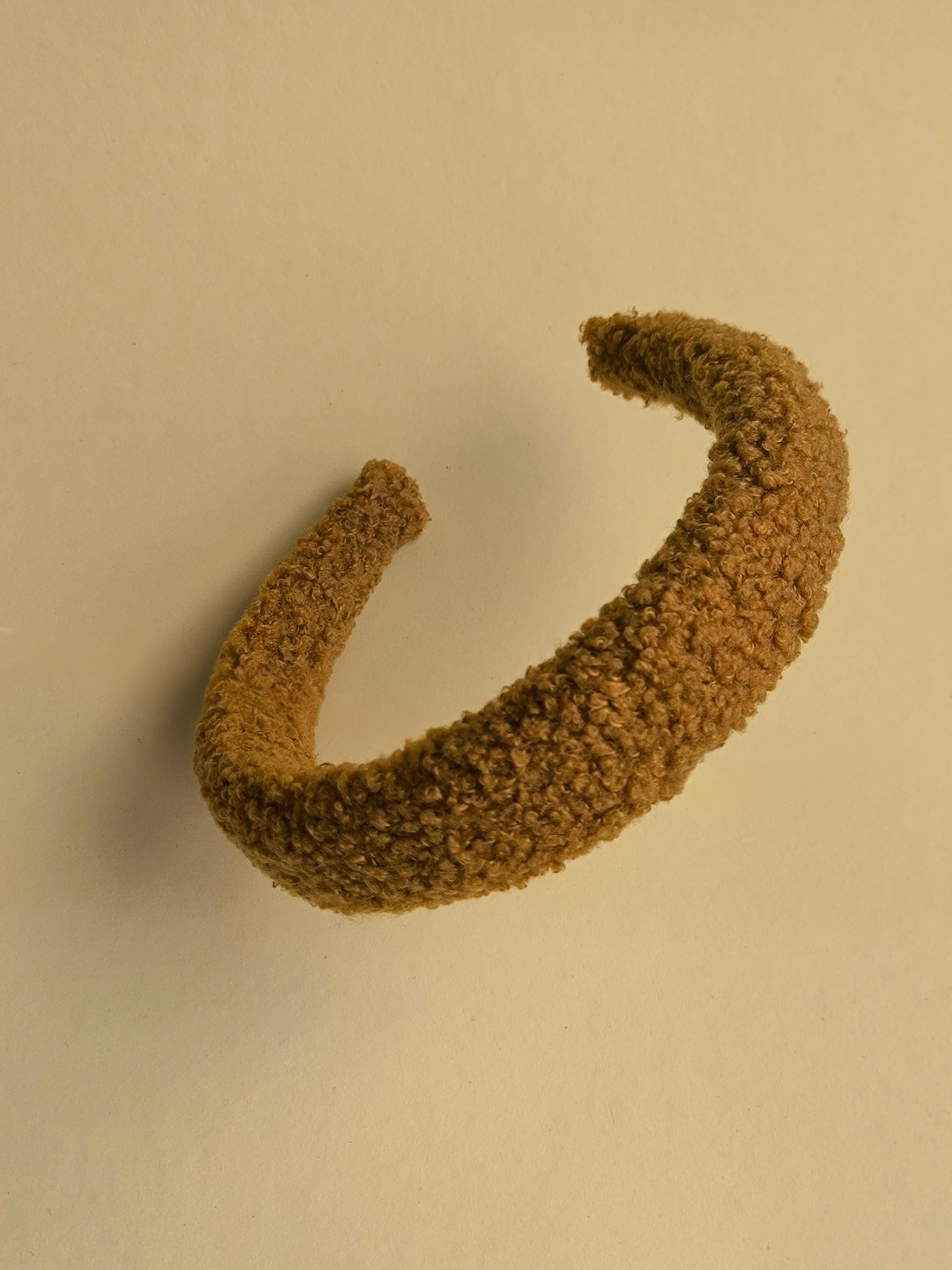 Caramel Teddy Hair Band